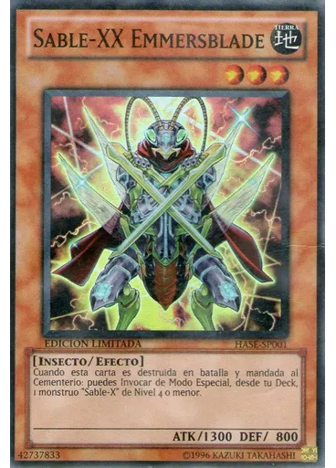 Sable-XX Emmersblade — Arsenal Secreto 4 Edición Especial