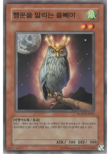행운을 알리는 올빼미