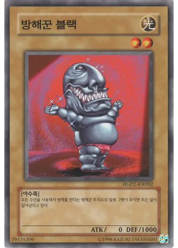 방해꾼 블랙