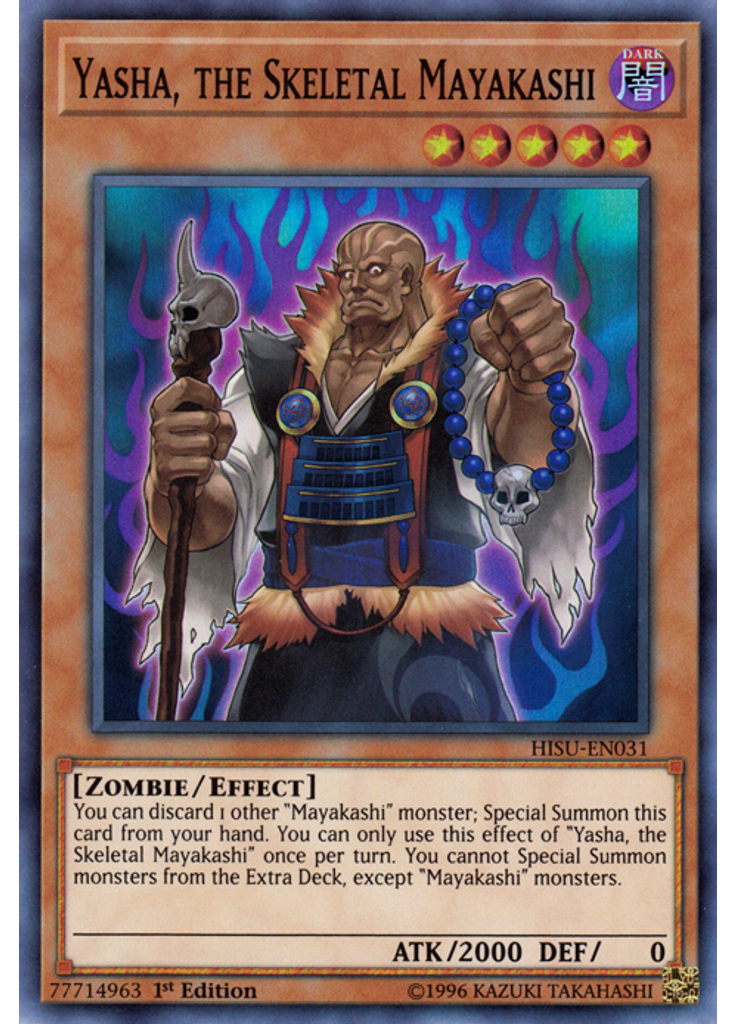 Yasha, the Skeletal Mayakashi