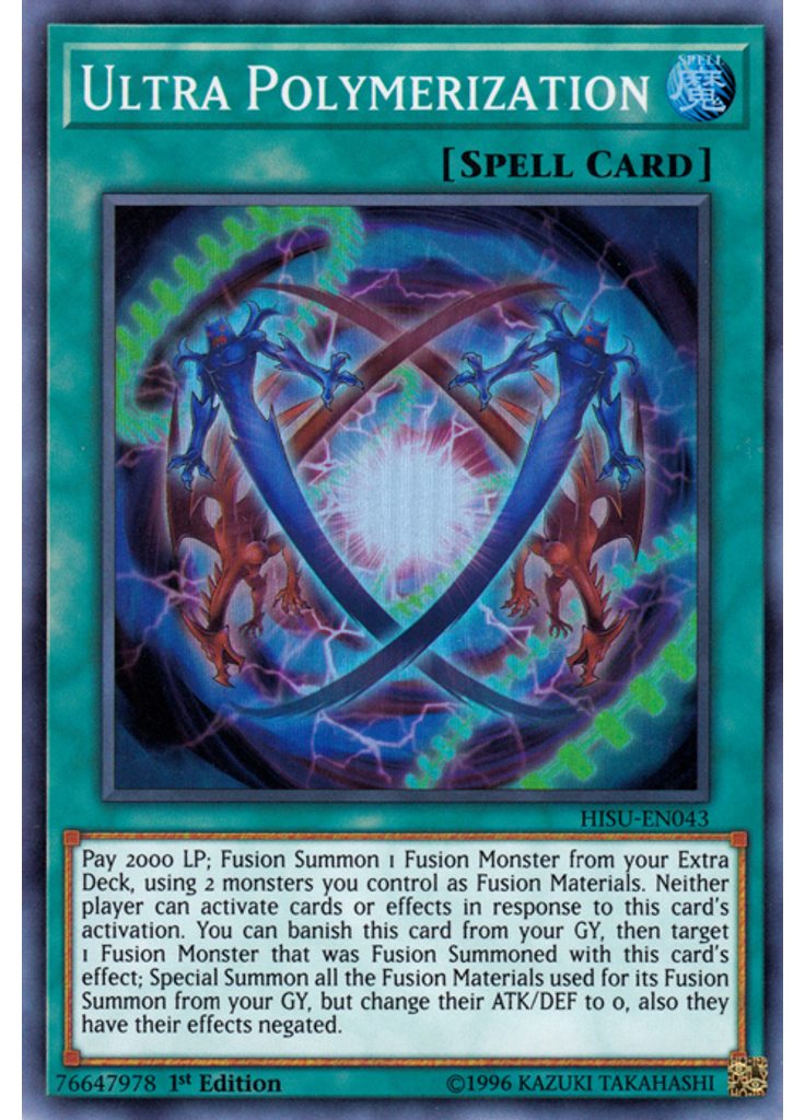 Ultra Polymerization