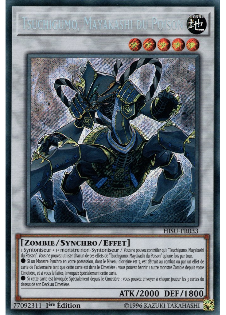 Tsuchigumo, Mayakashi du Poison