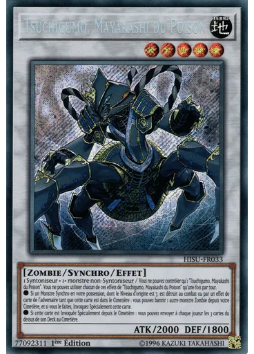 Tsuchigumo, Mayakashi du Poison