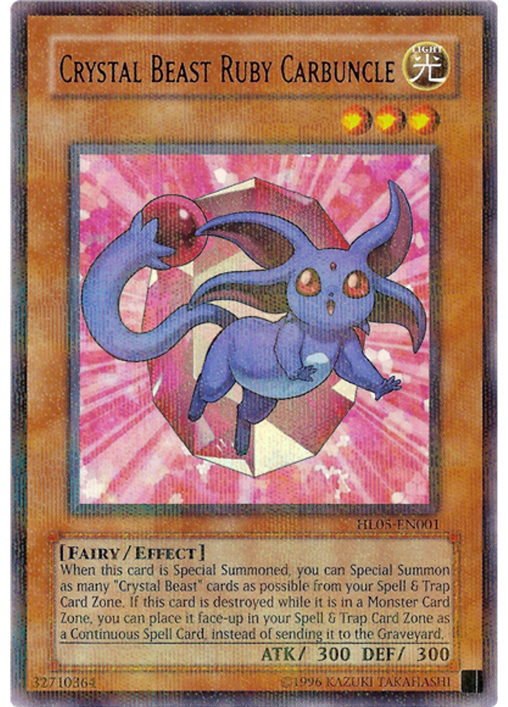 Crystal Beast Ruby Carbuncle