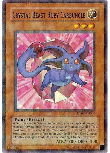 Crystal Beast Ruby Carbuncle