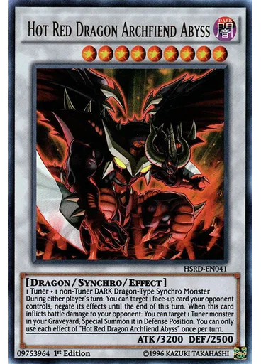 Hot Red Dragon Archfiend Abyss — High-Speed Riders