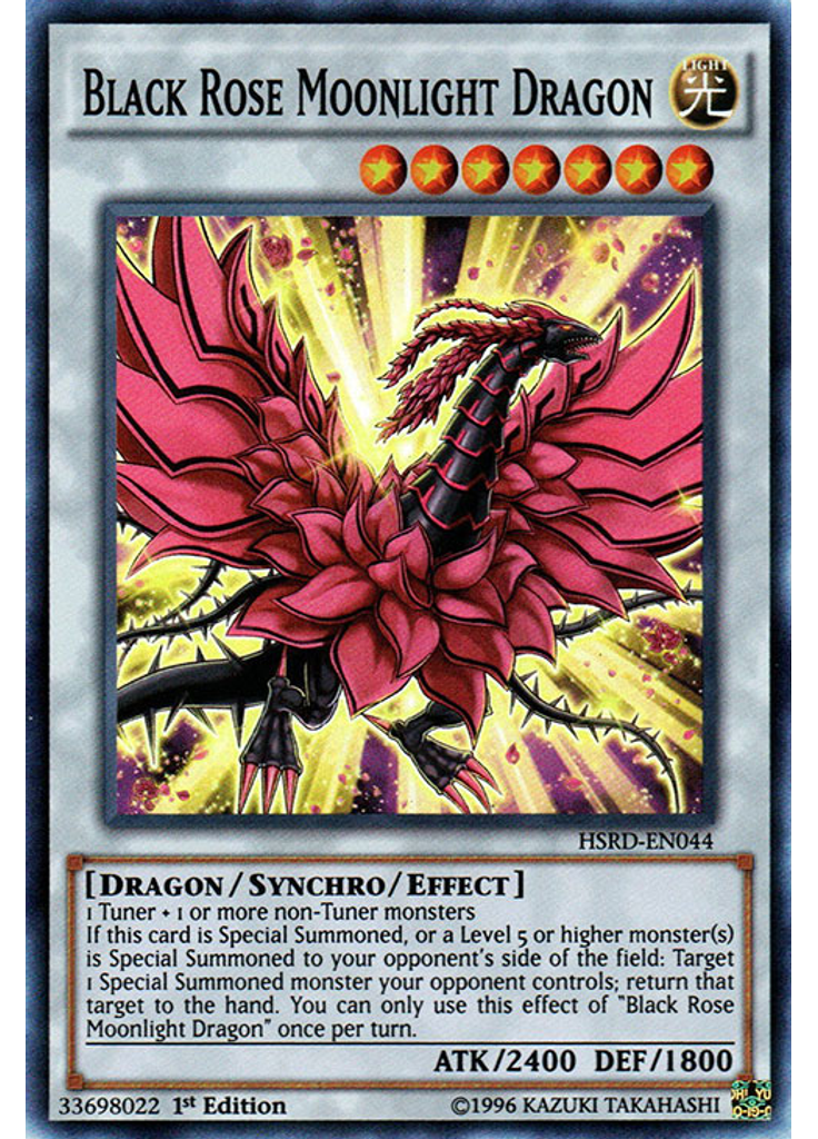 Black Rose Moonlight Dragon