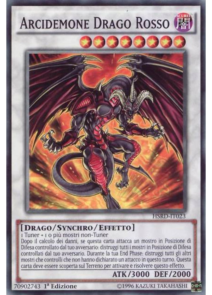 Arcidemone Drago Rosso