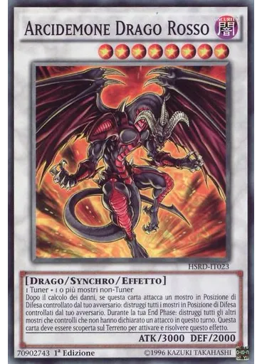 Arcidemone Drago Rosso