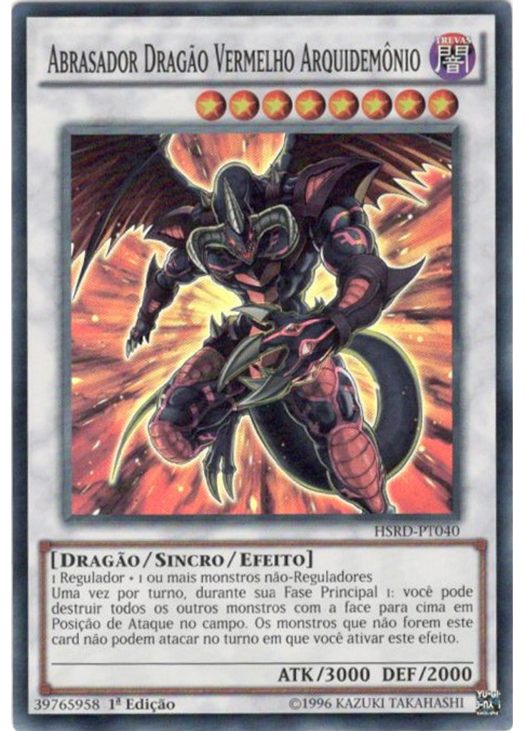 Abrasador Dragão Vermelho Arquidemônio