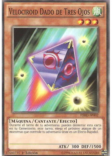 Velociroid Dado de Tres Ojos