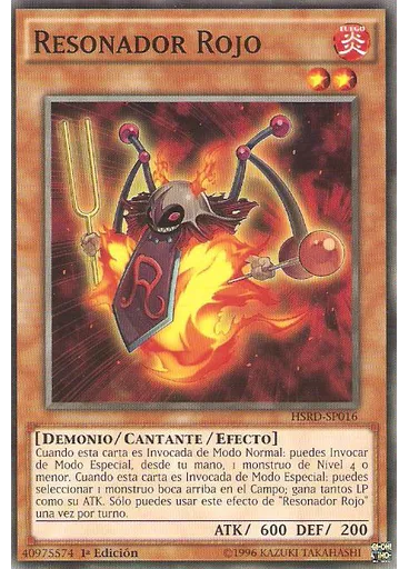 Resonador Rojo