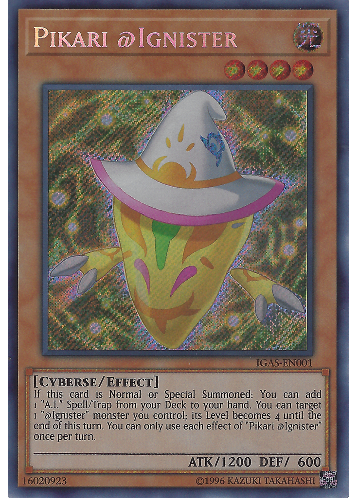 Pikari @Ignister (Secret Rare Unlimited)