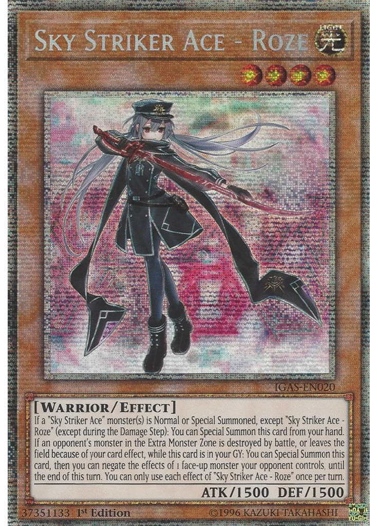 Sky Striker Ace - Roze (Starlight Rare 1st Edition)