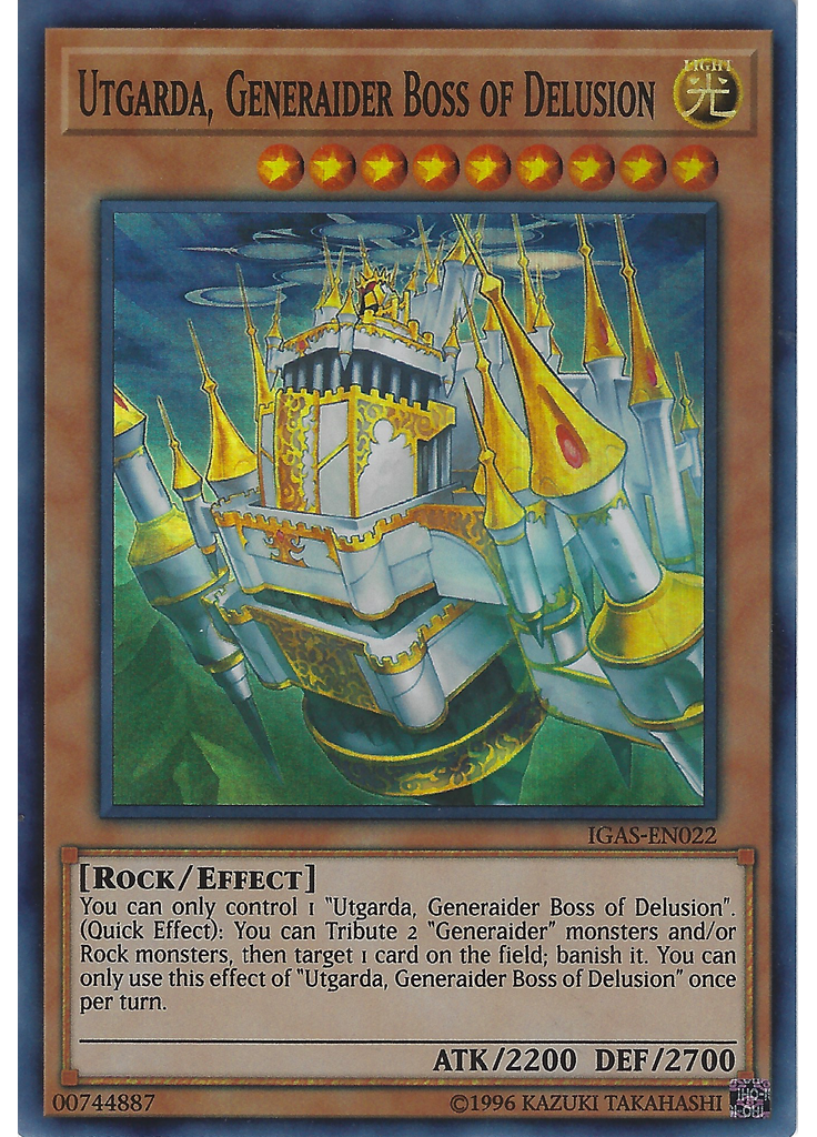 Utgarda, Generaider Boss of Delusion (Super Rare Unlimited)