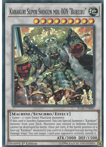 Karakuri Super Shogun mdl 00N "Bureibu"