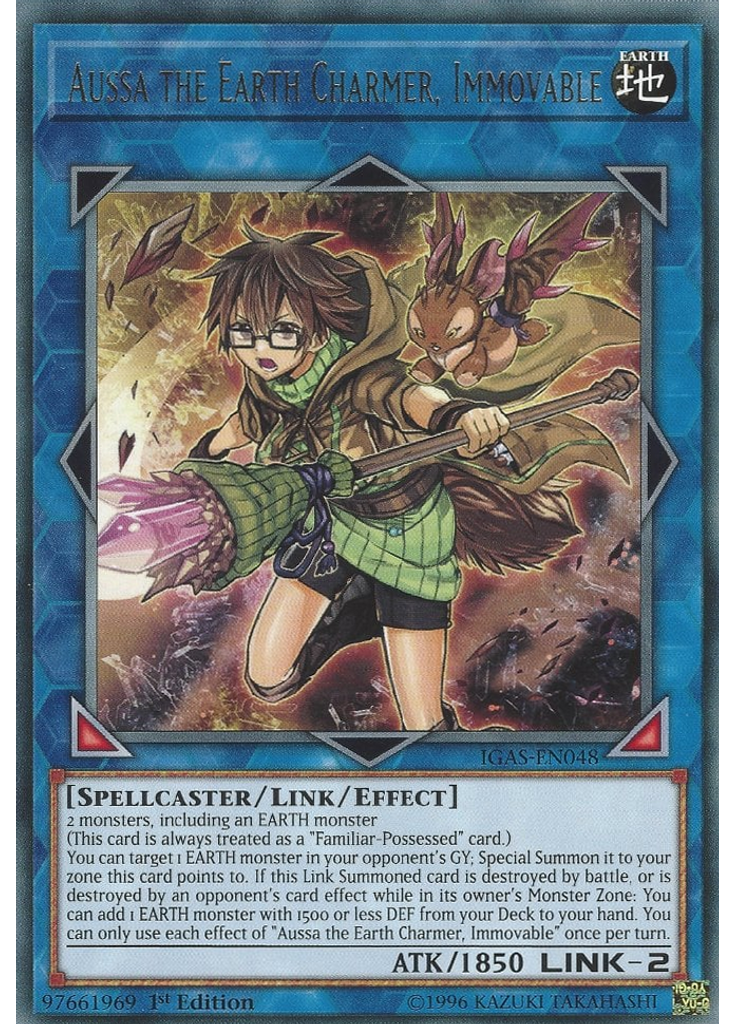 Aussa the Earth Charmer, Immovable