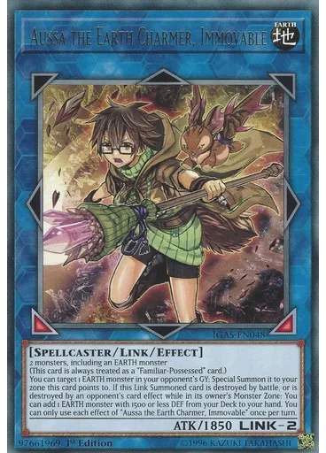 Aussa the Earth Charmer, Immovable
