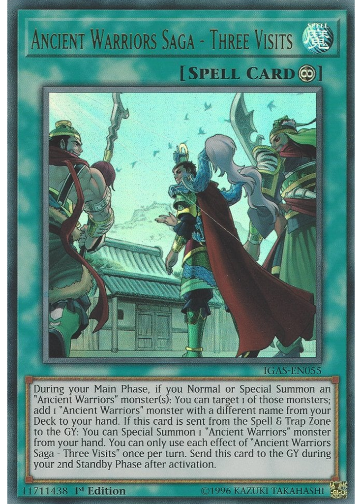 Ancient Warriors Saga - Three Visits