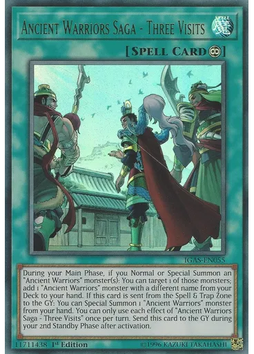 Ancient Warriors Saga - Three Visits