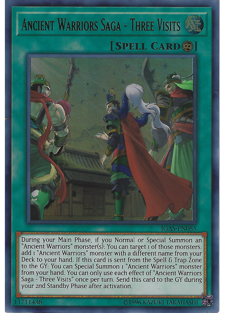 Ancient Warriors Saga - Three Visits (Ultra Rare Unlimited)