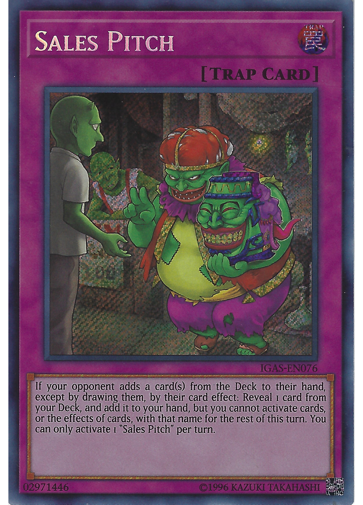 Sales Pitch (Secret Rare Unlimited)