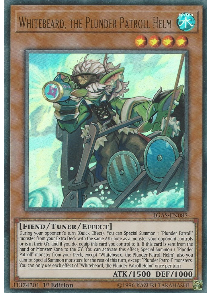 Whitebeard, the Plunder Patroll Helm