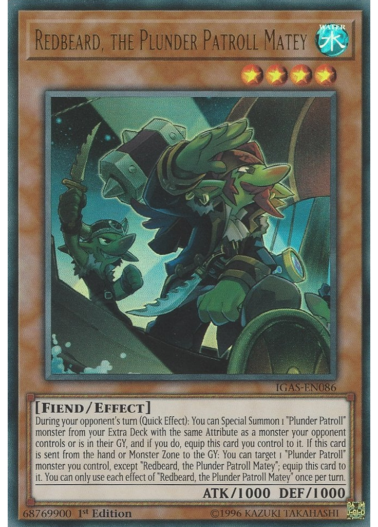 Redbeard, the Plunder Patroll Matey