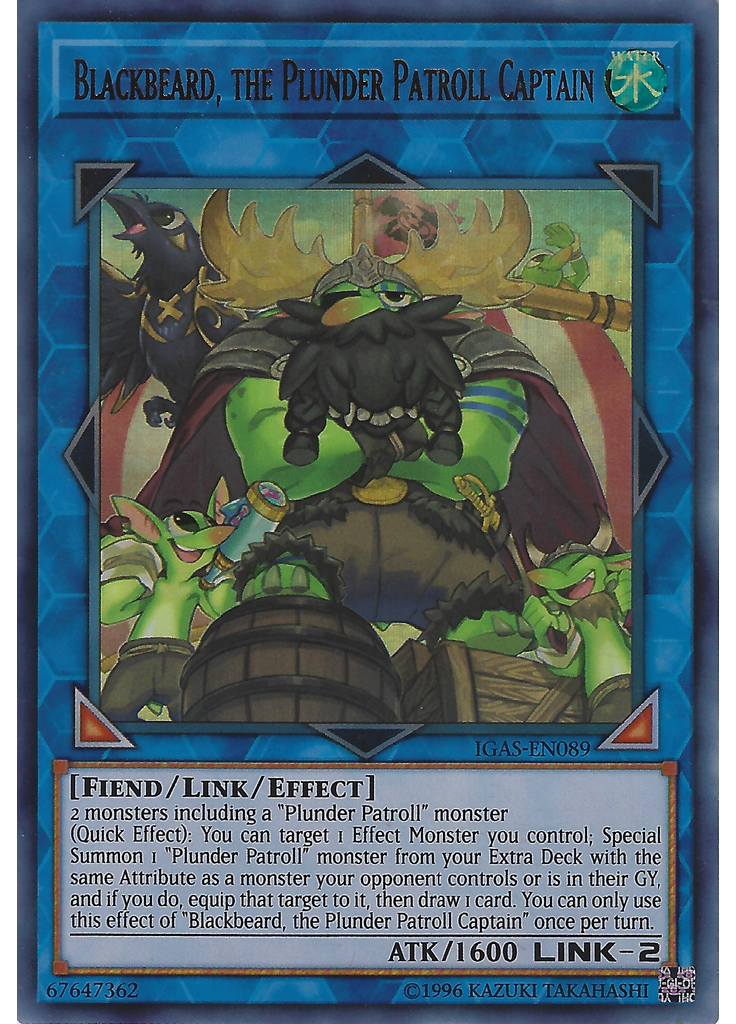 Blackbeard, the Plunder Patroll Captain (Ultra Rare Unlimited)