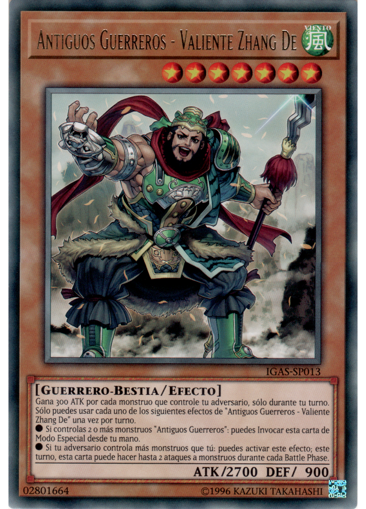 Antiguos Guerreros - Valiente Zhang De (Rare Unlimited)