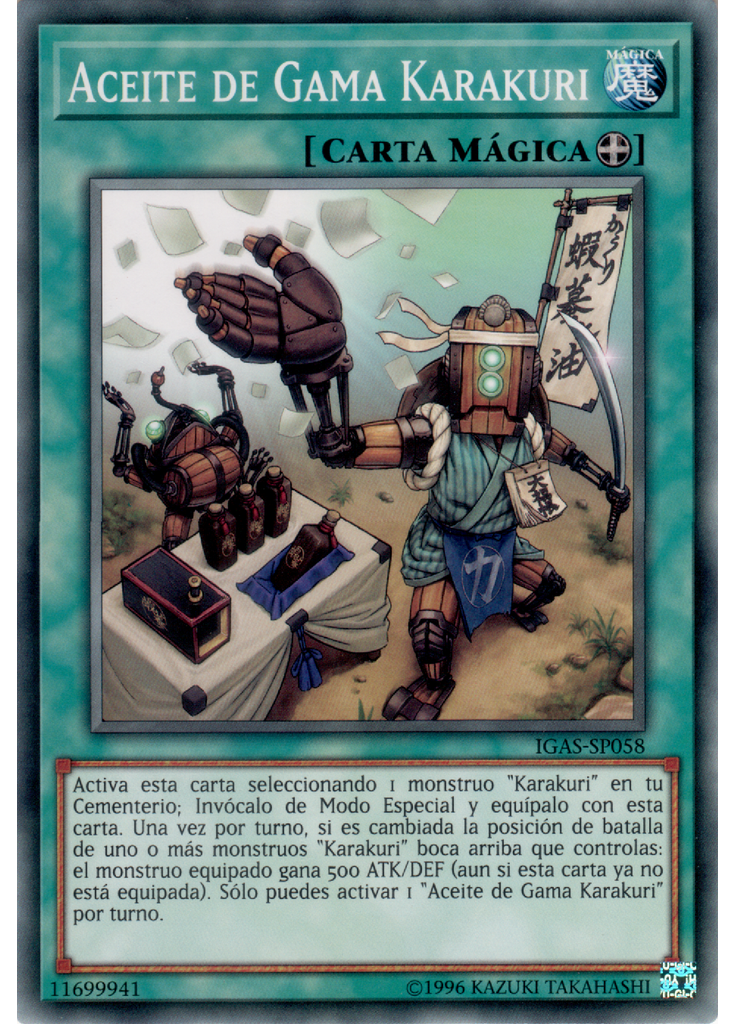 Aceite de Gama Karakuri (Common Unlimited)
