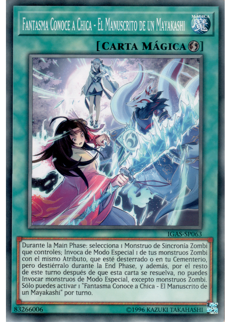 Fantasma Conoce a Chica - El Manuscrito de un Mayakashi (Common Unlimited)