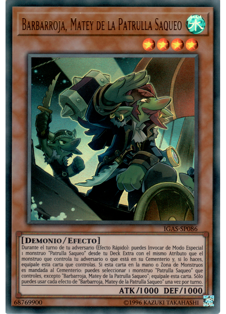 Barbarroja, Matey de la Patrulla Saqueo (Ultra Rare Unlimited)