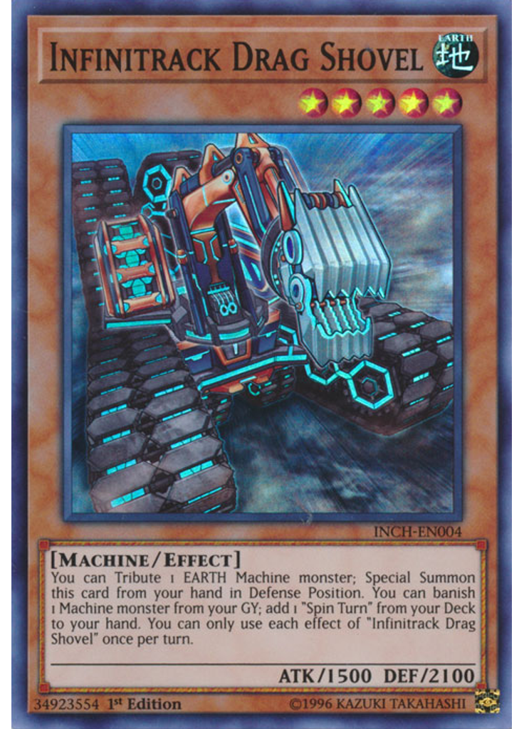 Infinitrack Drag Shovel