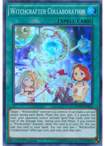 Witchcrafter Collaboration — The Infinity Chasers