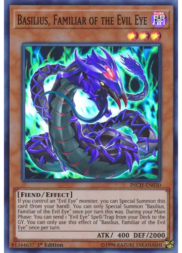 Basilius, Familiar of the Evil Eye