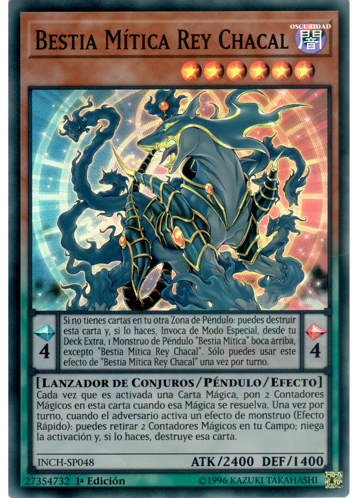 Bestia Mítica Rey Chacal