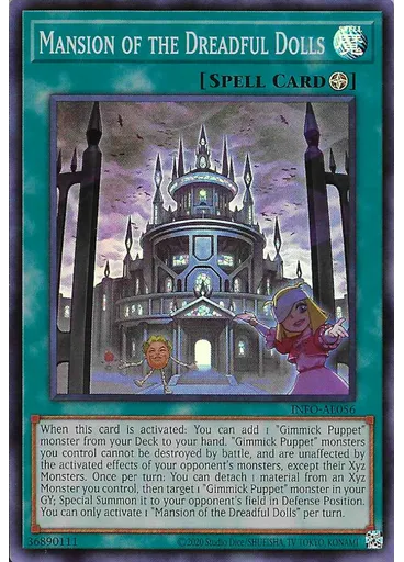 Mansion of the Dreadful Dolls