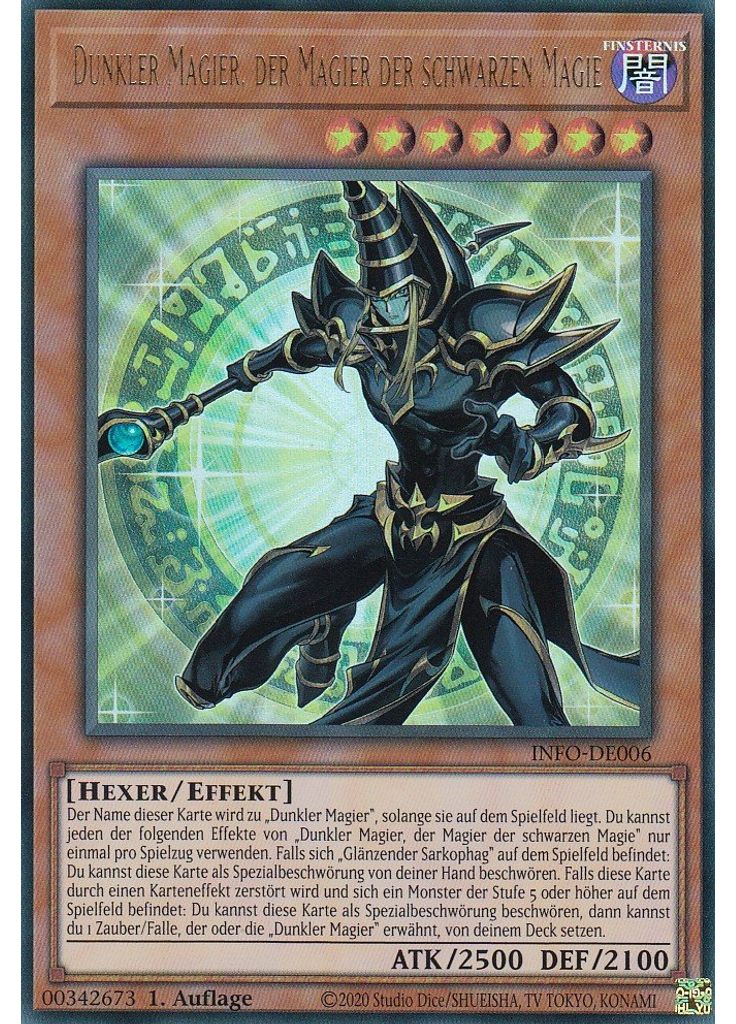 Dunkler Magier, der Magier der schwarzen Magie