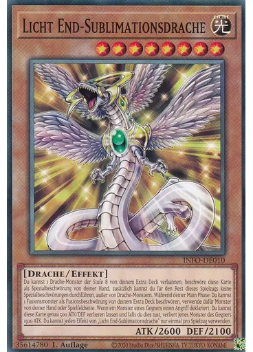 Licht End-Sublimationsdrache
