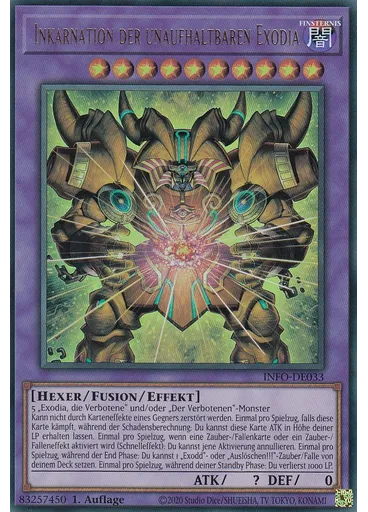 Inkarnation der unaufhaltbaren Exodia