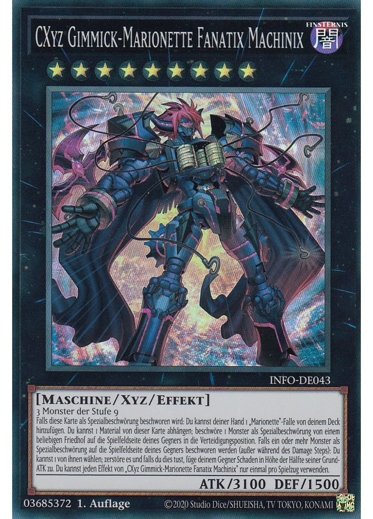 CXyz Gimmick-Marionette Fanatix Machinix