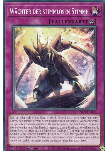 Wächter der stimmlosen Stimme — The Infinite Forbidden