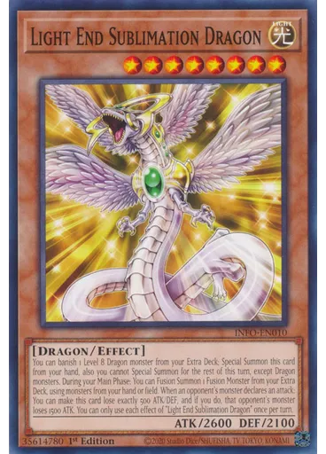 Light End Sublimation Dragon