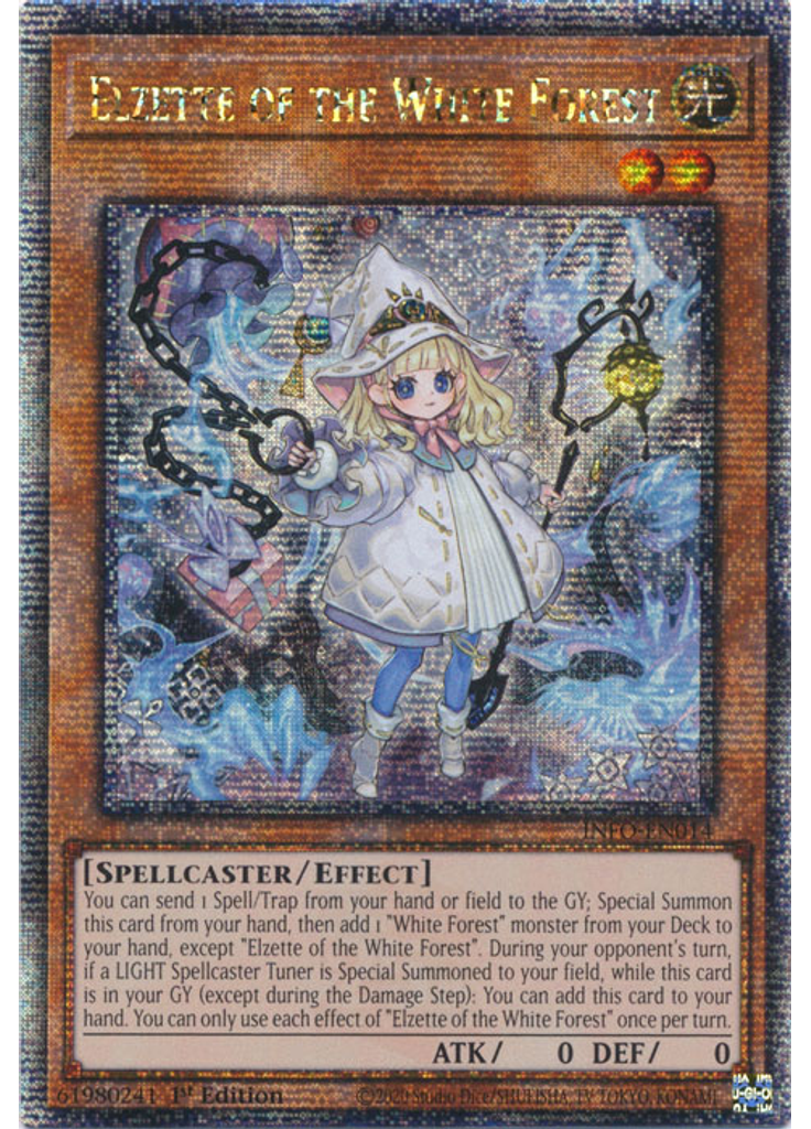 Elzette of the White Forest (Quarter Century Secret Rare 1st Edition)