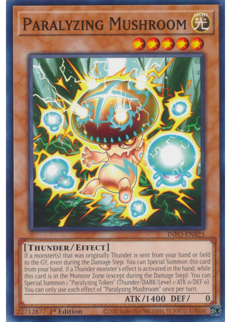 Paralyzing Mushroom