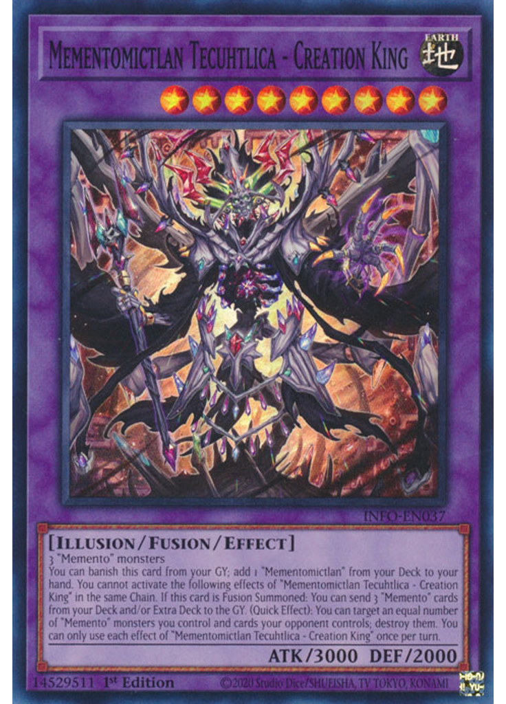 Mementomictlan Tecuhtlica - Creation King