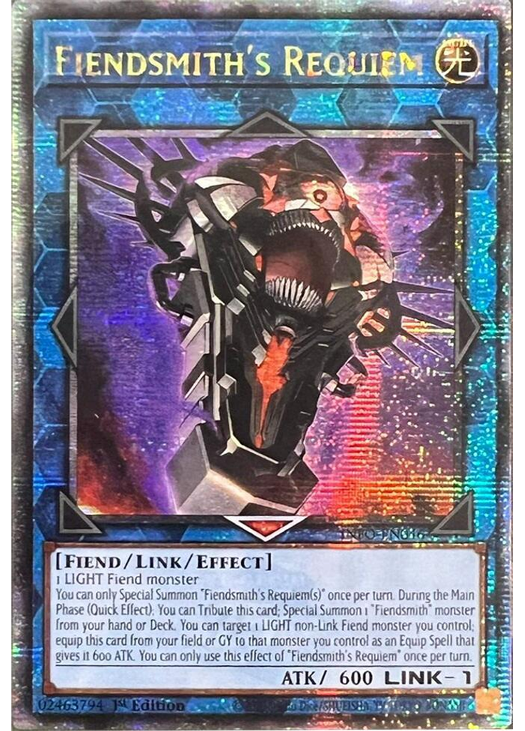 Fiendsmith's Requiem (Quarter Century Secret Rare 1st Edition)