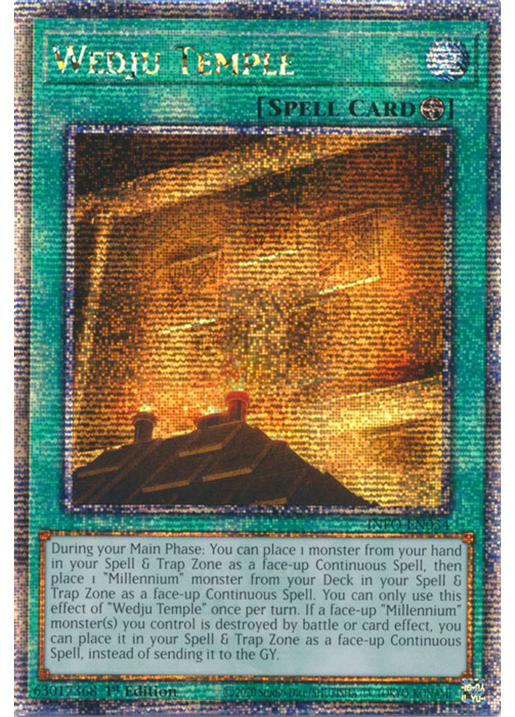 Wedju Temple (Quarter Century Secret Rare 1st Edition)