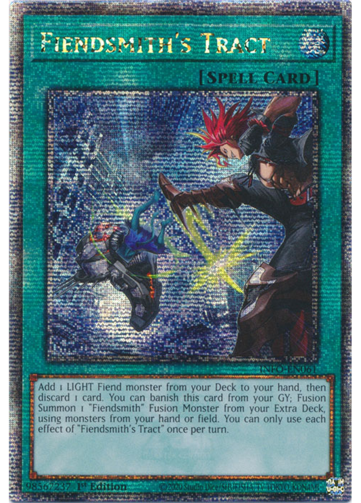 Fiendsmith's Tract (Quarter Century Secret Rare 1st Edition)